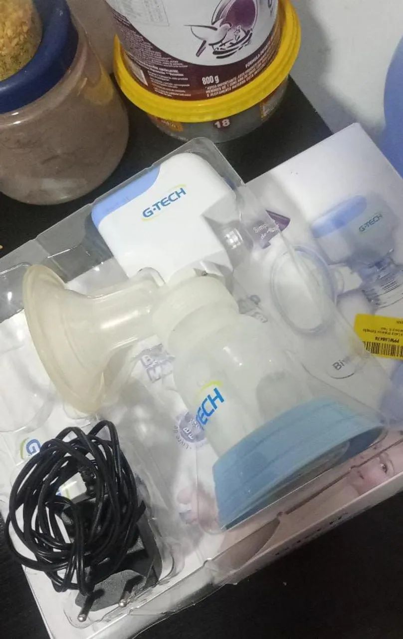 Bomba Tira-Leite Materno Elétrica G-TECH Compact