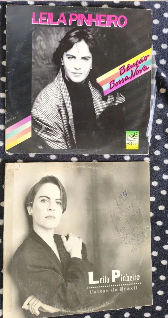 Leila Pinheiro 2 discos vinil nacional 