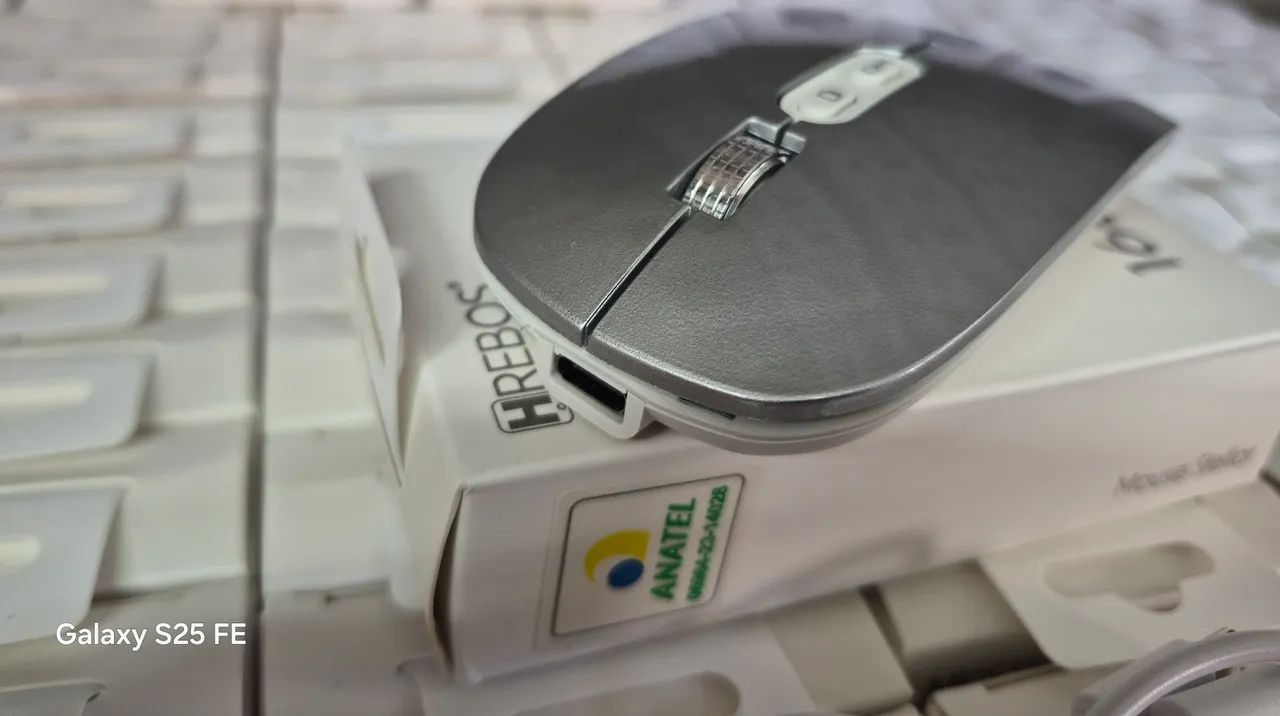 MOUSE BRUSHED PRATA 1600DPI<br>REF: IF-216 S - Foto 2