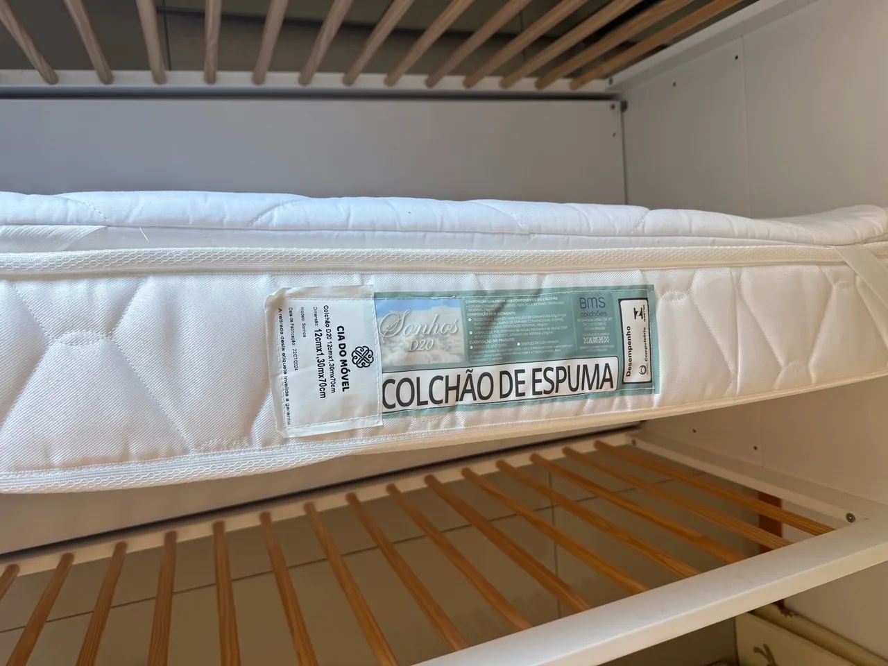 ? Berço que vira mini cama + colchão  - Foto 2