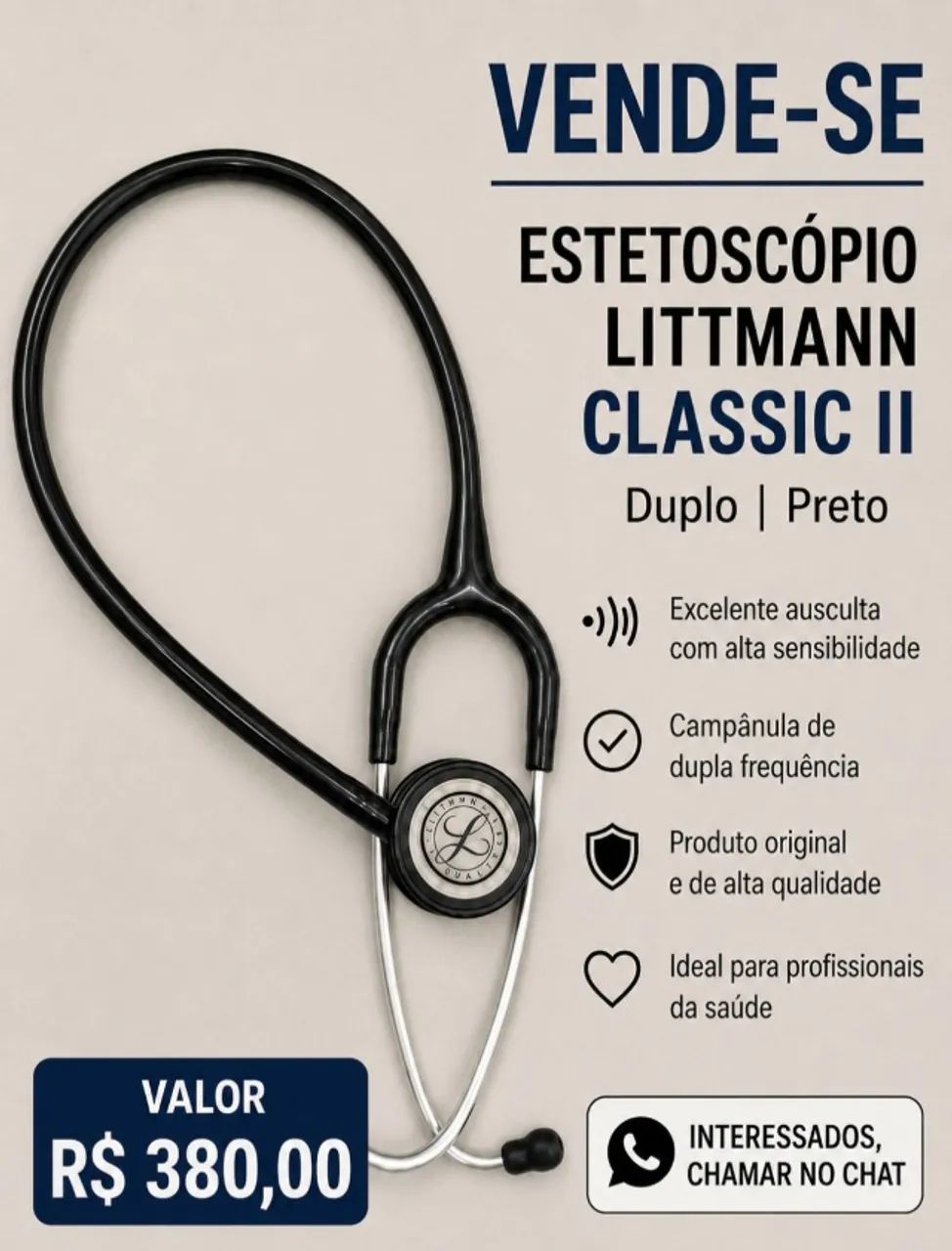 Estetoscópio Littmann 