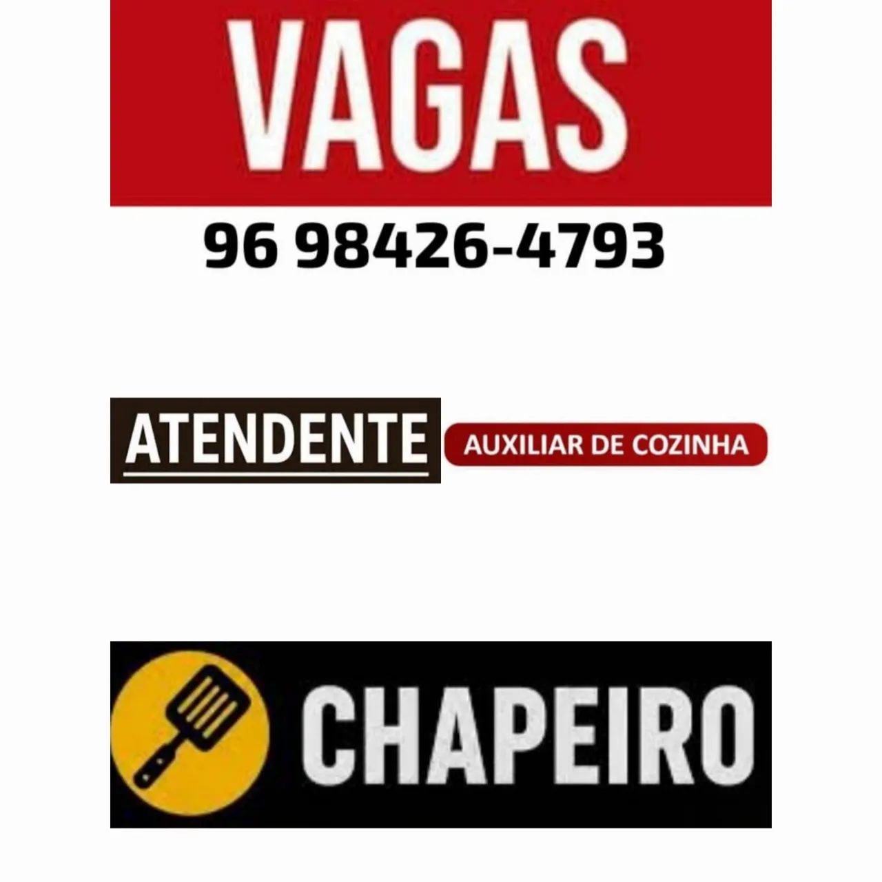 EMPREGO VAGAS