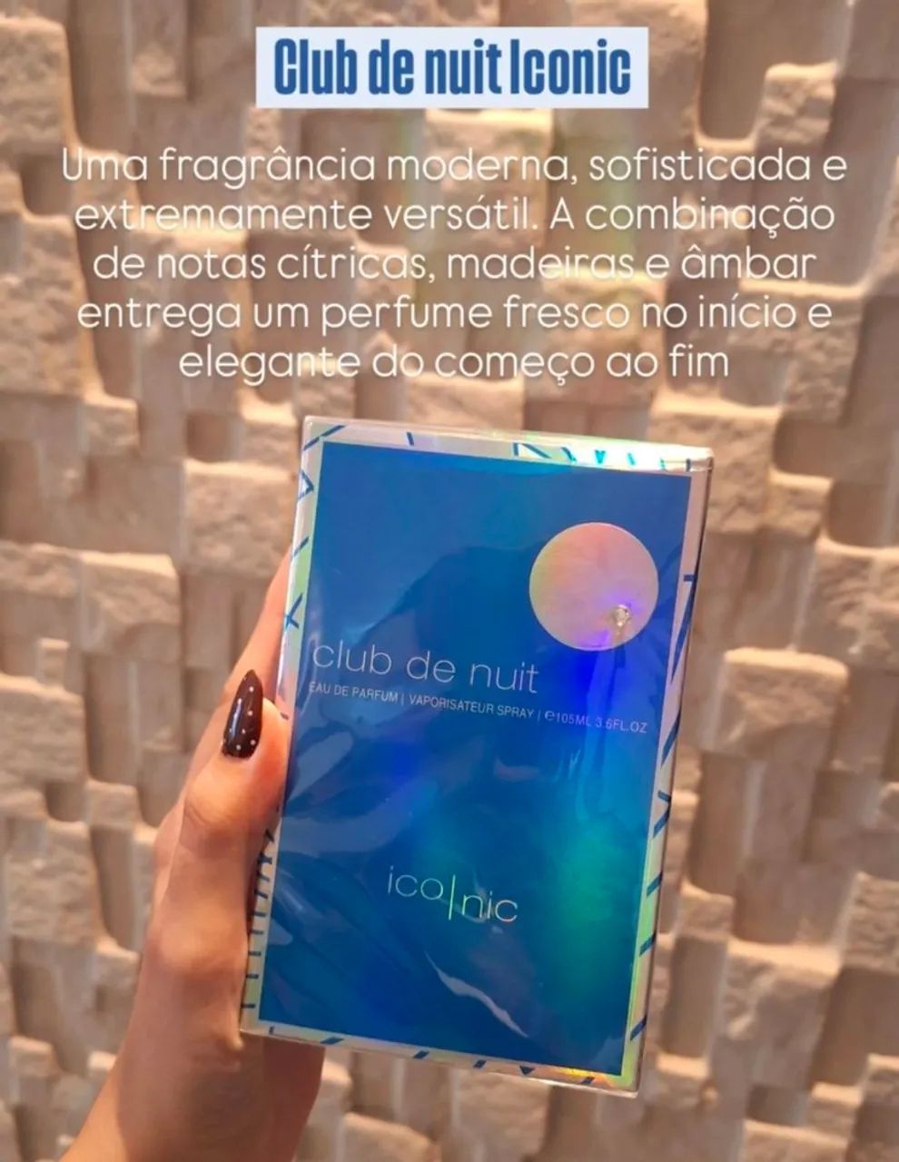 Perfume Árabe Club De Nuit Iconic  - Foto 5