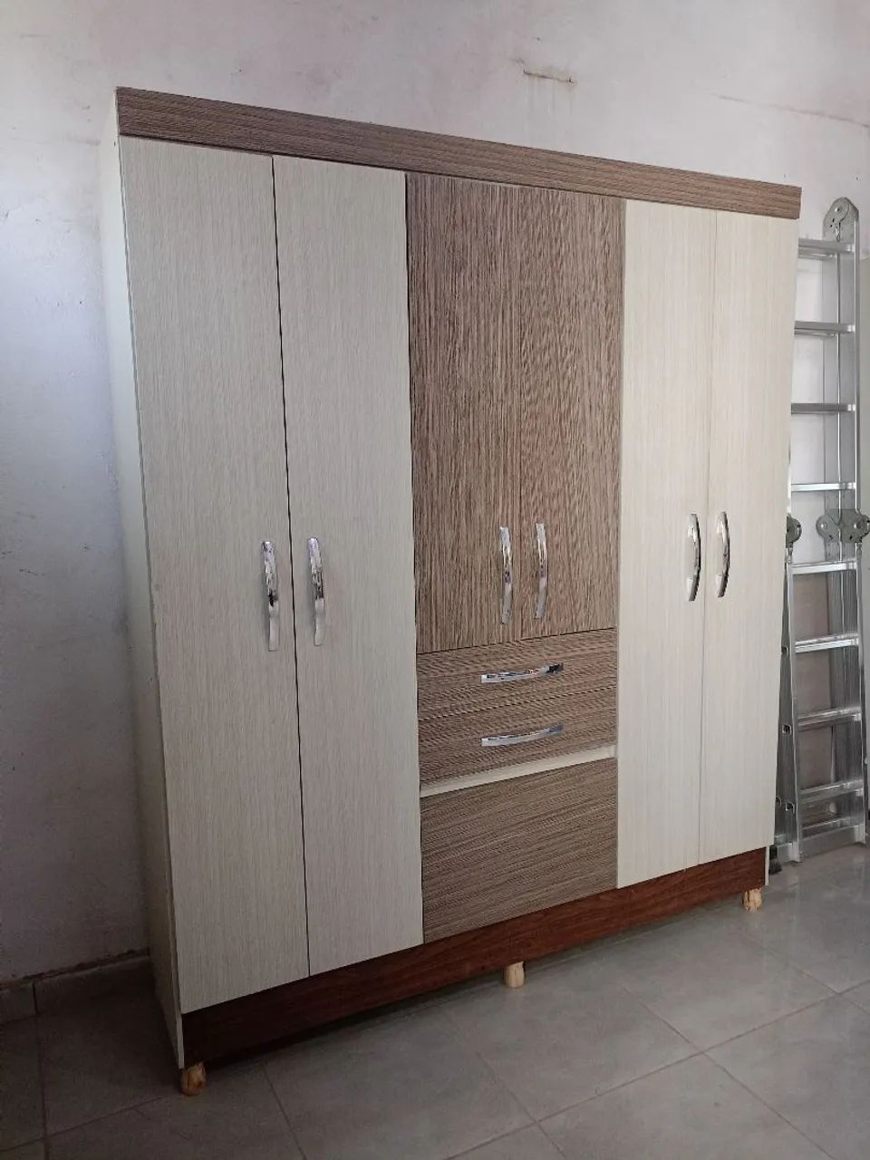 Guarda roupa usado ENTREGO E MONTO  - Foto 5