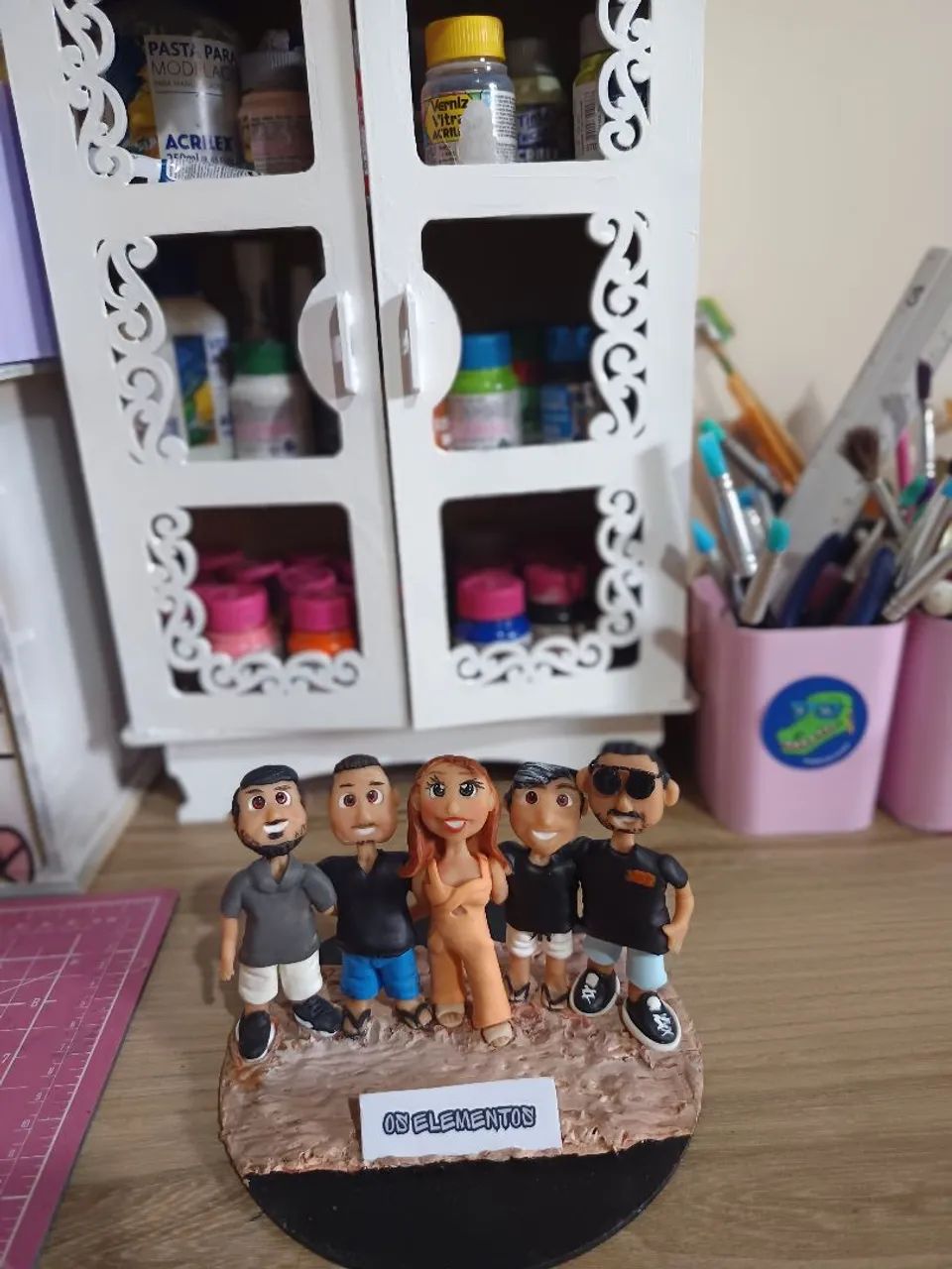 Miniatura boneco biscuit  - Foto 4