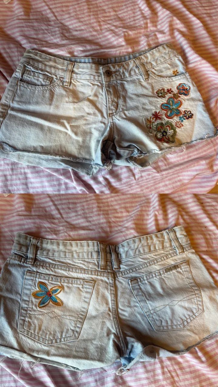 Short tamanho 38/40 Jens florido 