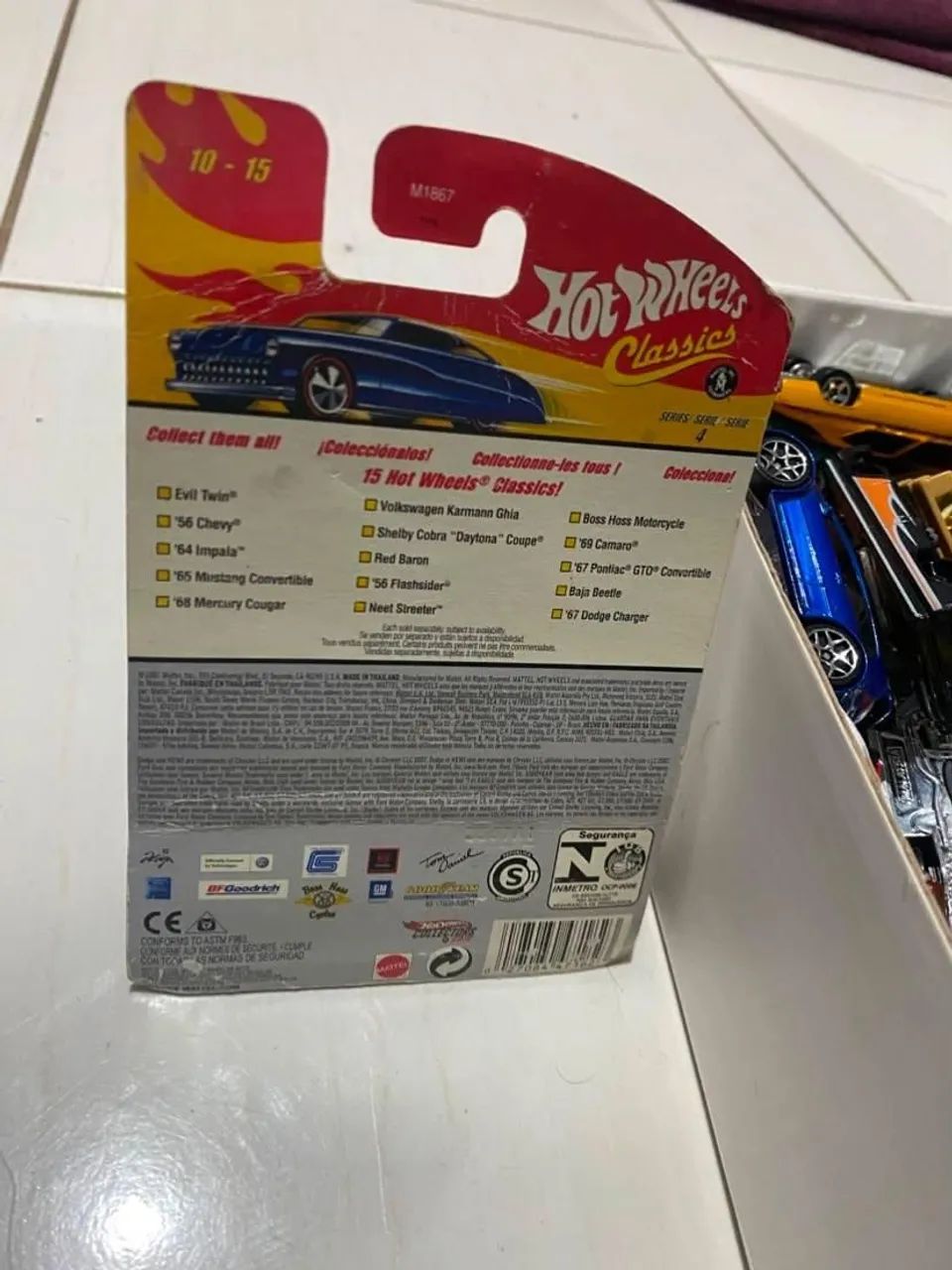 HotWheels Classics Series 4 #10 64 Impala Azul - Foto 3