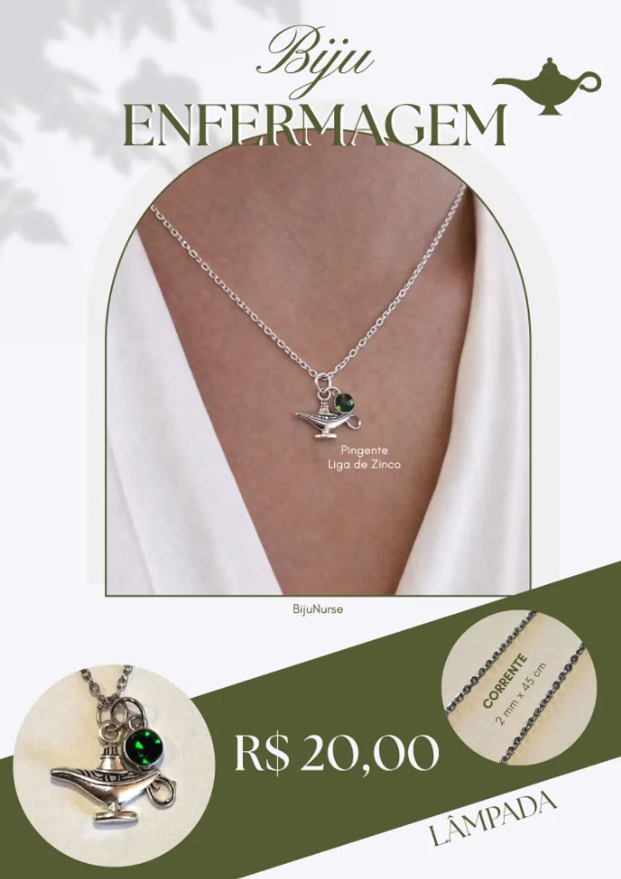 BIJUTERIA ENFERMAGEM - Foto 4