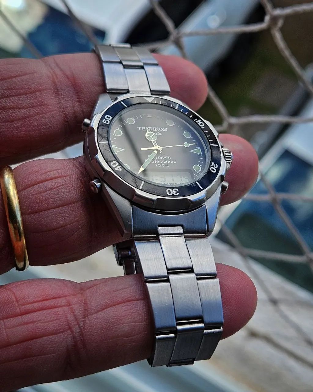 Relógio Technos Skydiver T206.06 Anos 90 - Foto 3