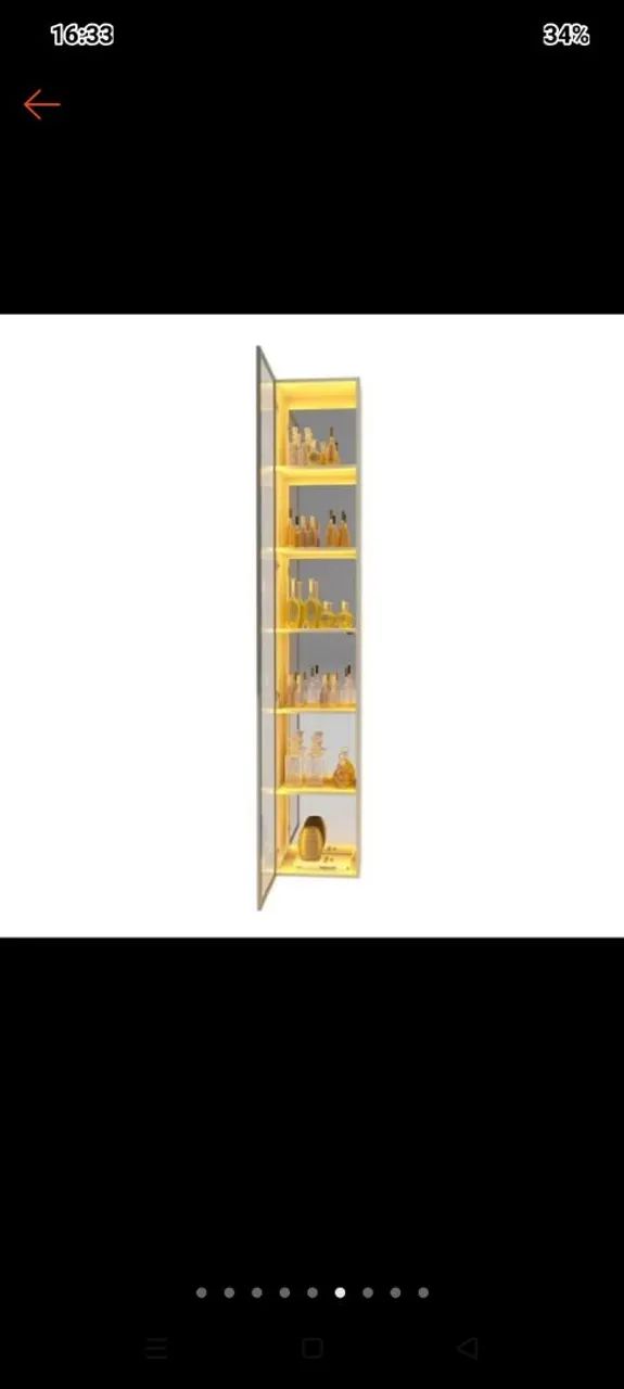 Cristaleira 100% MDF com led - Foto 4