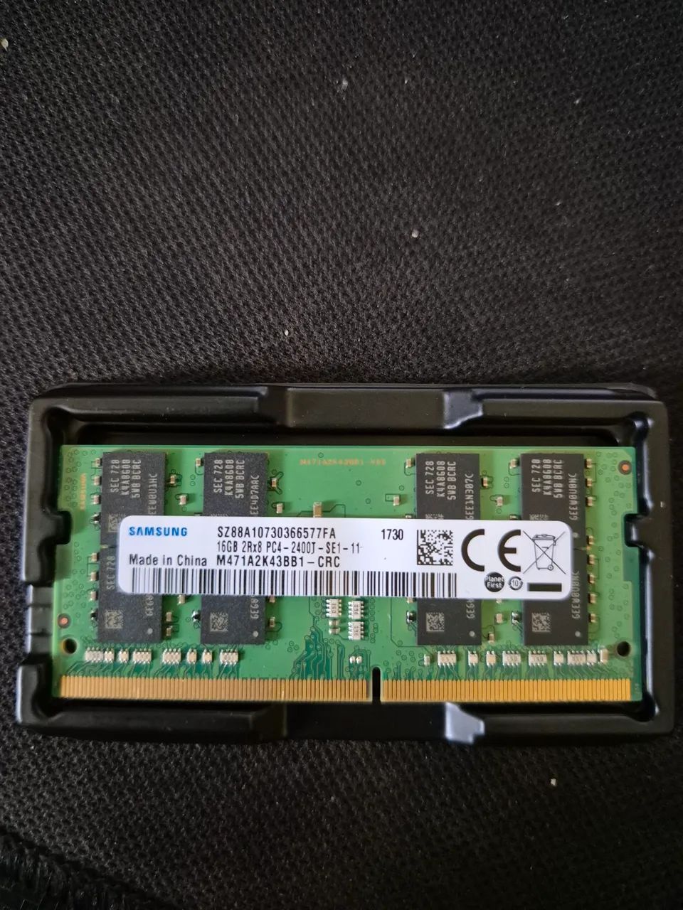 Memória RAM DDR4 16GB notebook