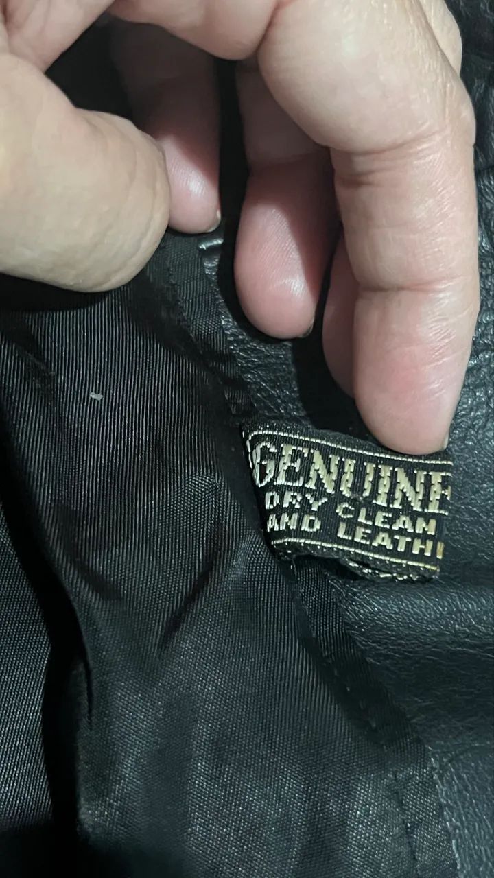 Trench coat genuine leather - Foto 3