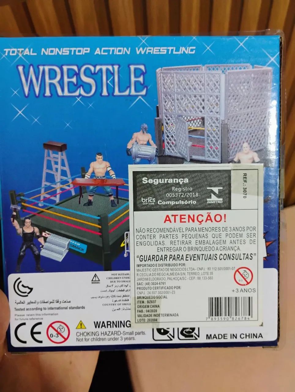 RINGUE DE LUTA WMA RARIDADE  - Foto 3