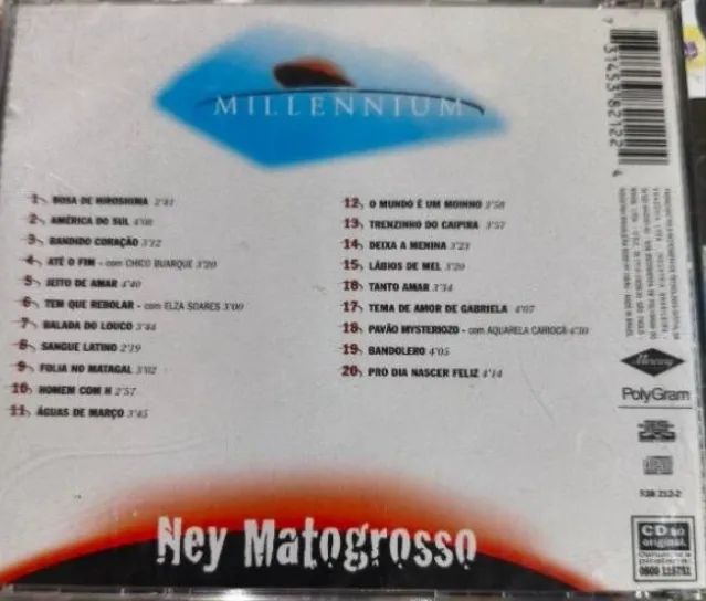 CD Ney Matogrosso - Millennium - Foto 2