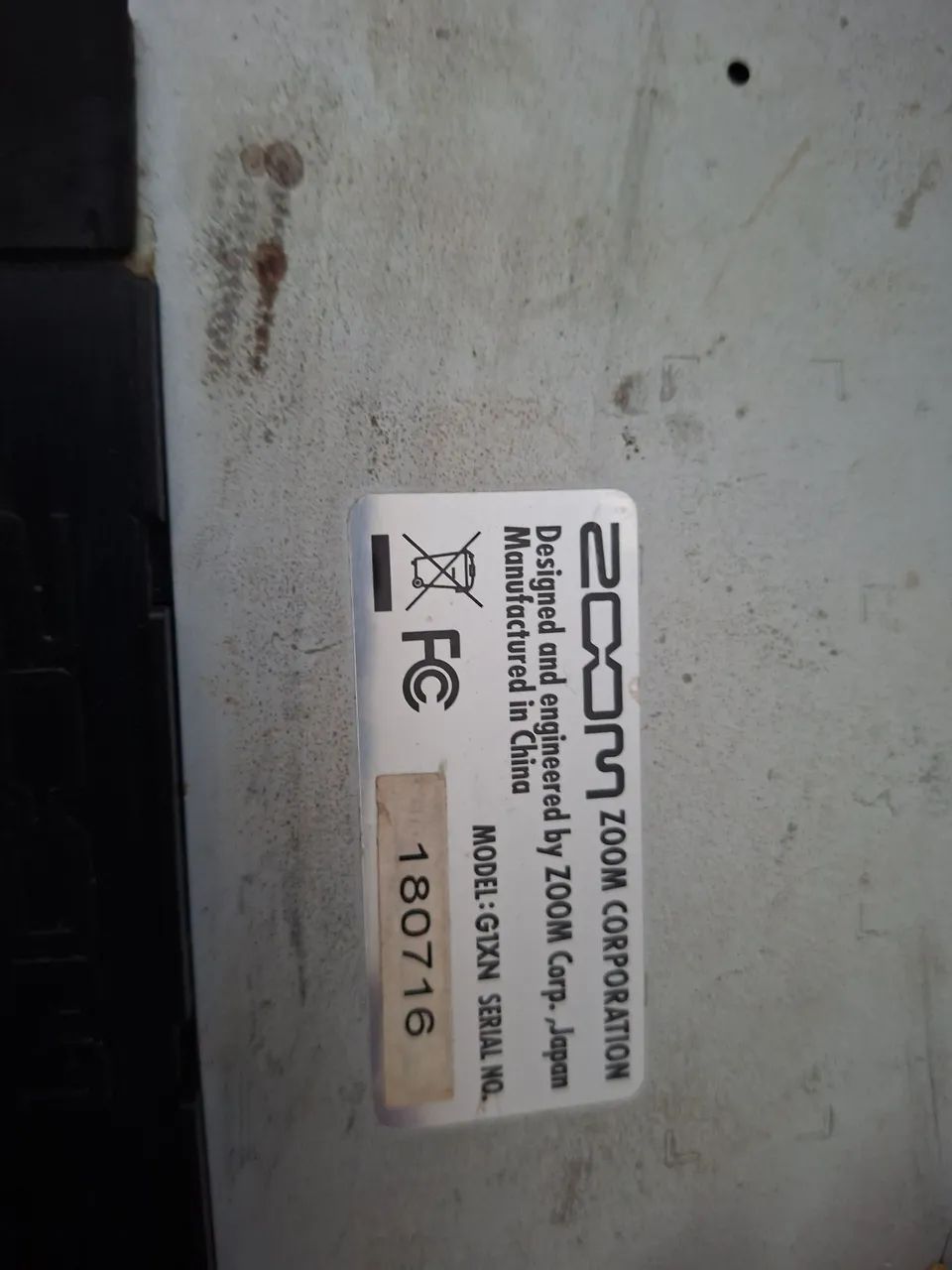 その他 ok Pedaleira Zoom G1XN EXT com Pedal de Expressão - Funcionando