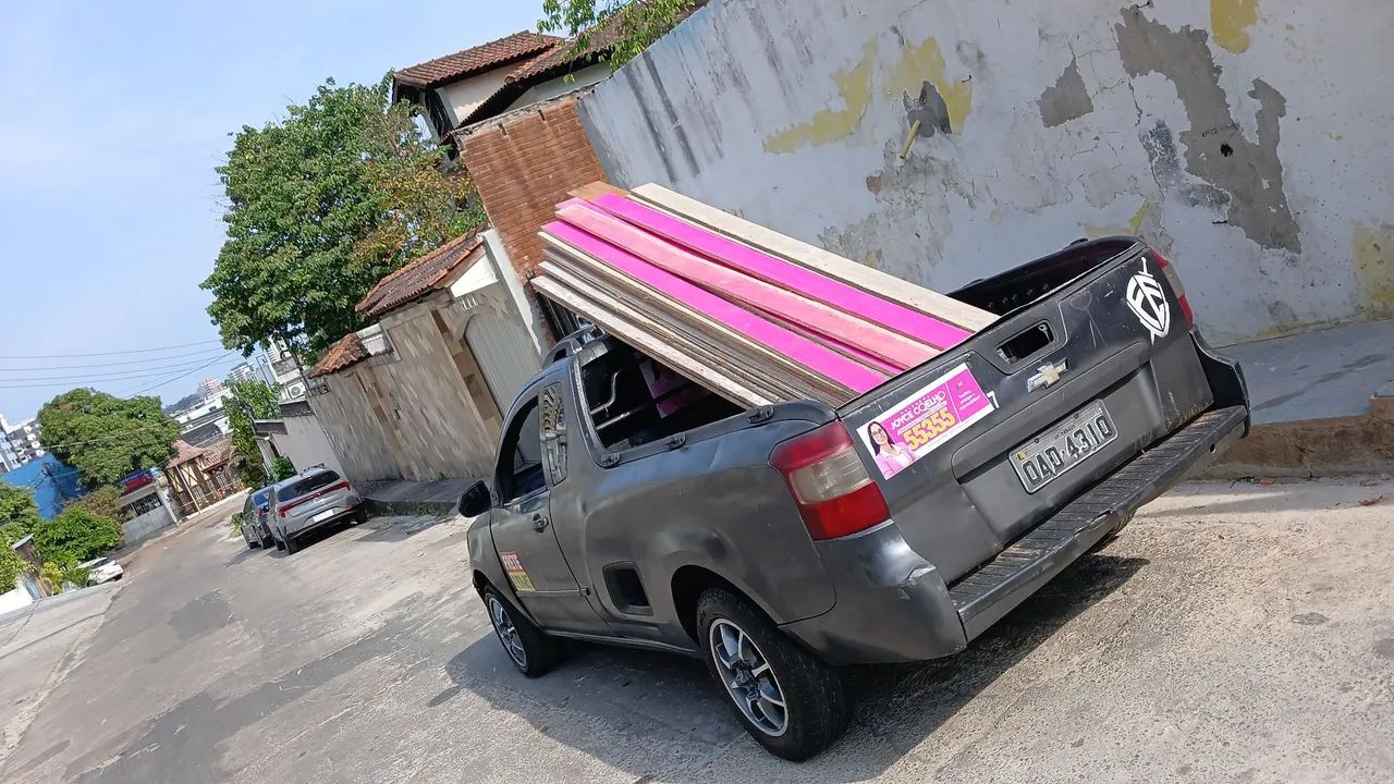 Transporte de carga leve frete coroado  - Foto 4