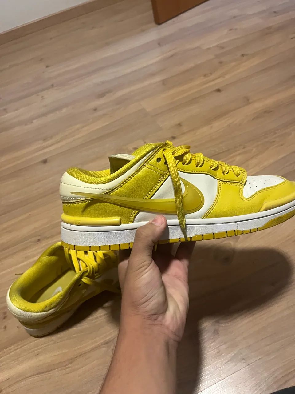 Nike Dunk Low Twist amarelo  - Foto 3
