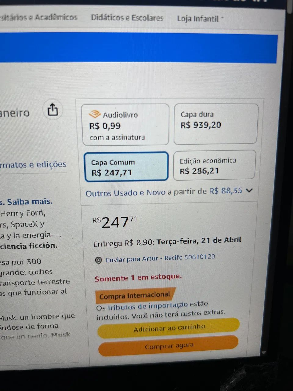 LIVRO ELON MUSK  - Foto 4