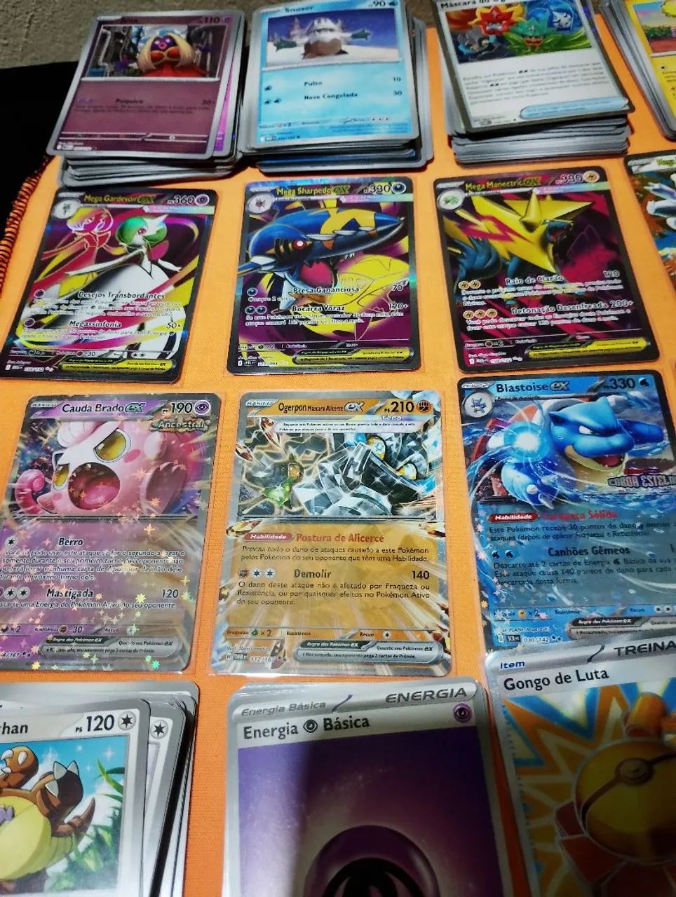 MEGA EVOLUCÕES POKEMON + CARTAS PARA DECK65048972523266124