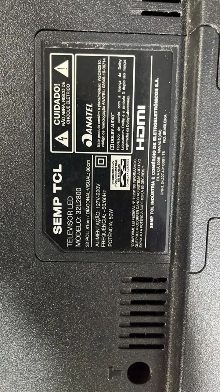 Vendo TV Smart 32 polegadas apenas pegando todos os canais abertos e Netiflix perfeitament - Foto 3