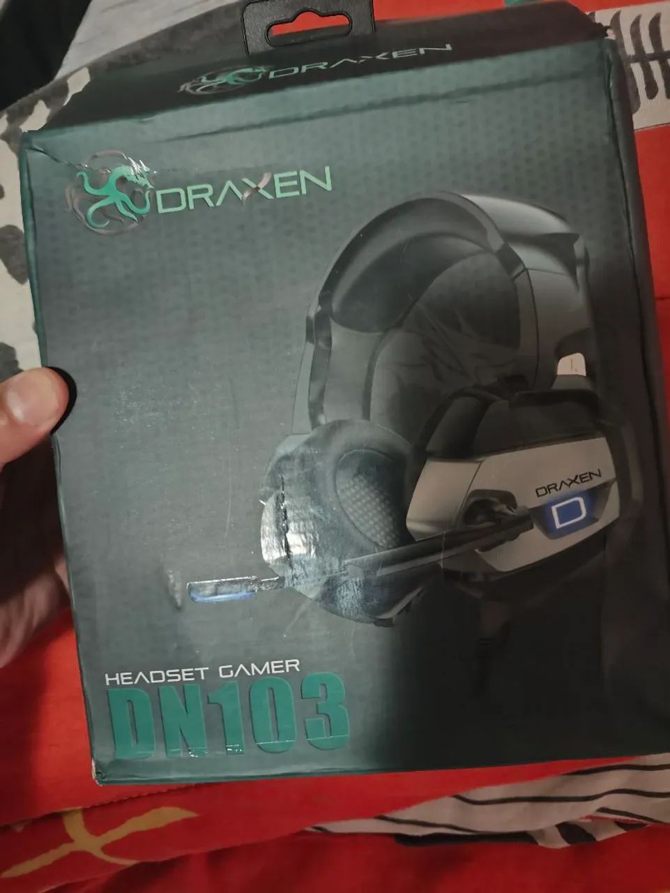Headset gamer draxen DN103