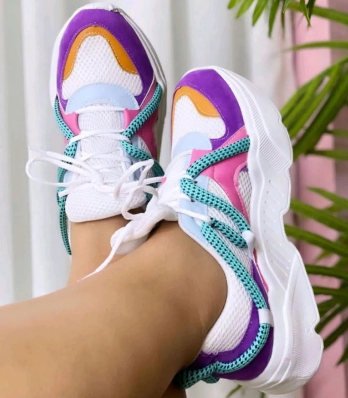 Tênis Feminino Snacker Colors - Foto 5