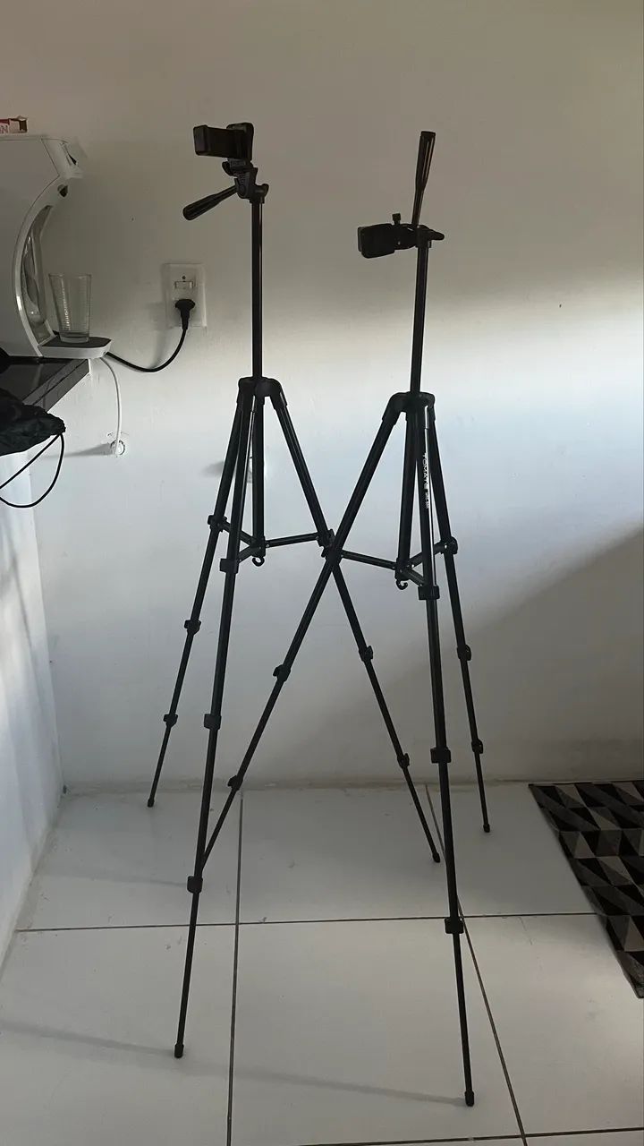 2Tripés + webcam 4k + microfone  - Foto 4