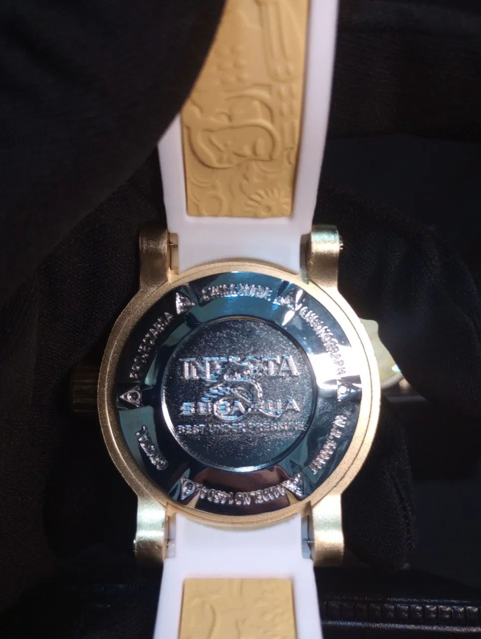 Relógio Invicta Yakuza Dourado - Foto 4