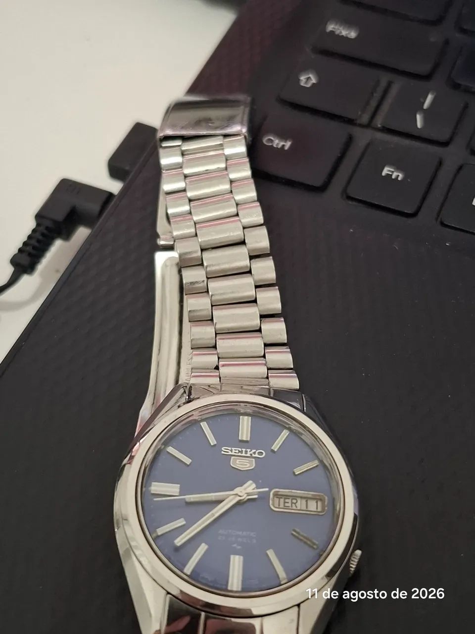 Relógio Seiko 5 automático 21 rubis raro - Foto 5