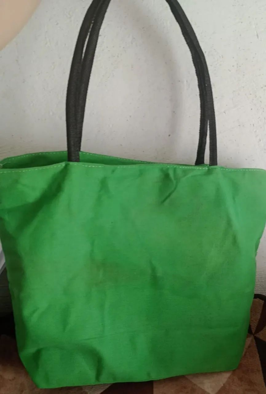 Bolsa verde grande  - Foto 2
