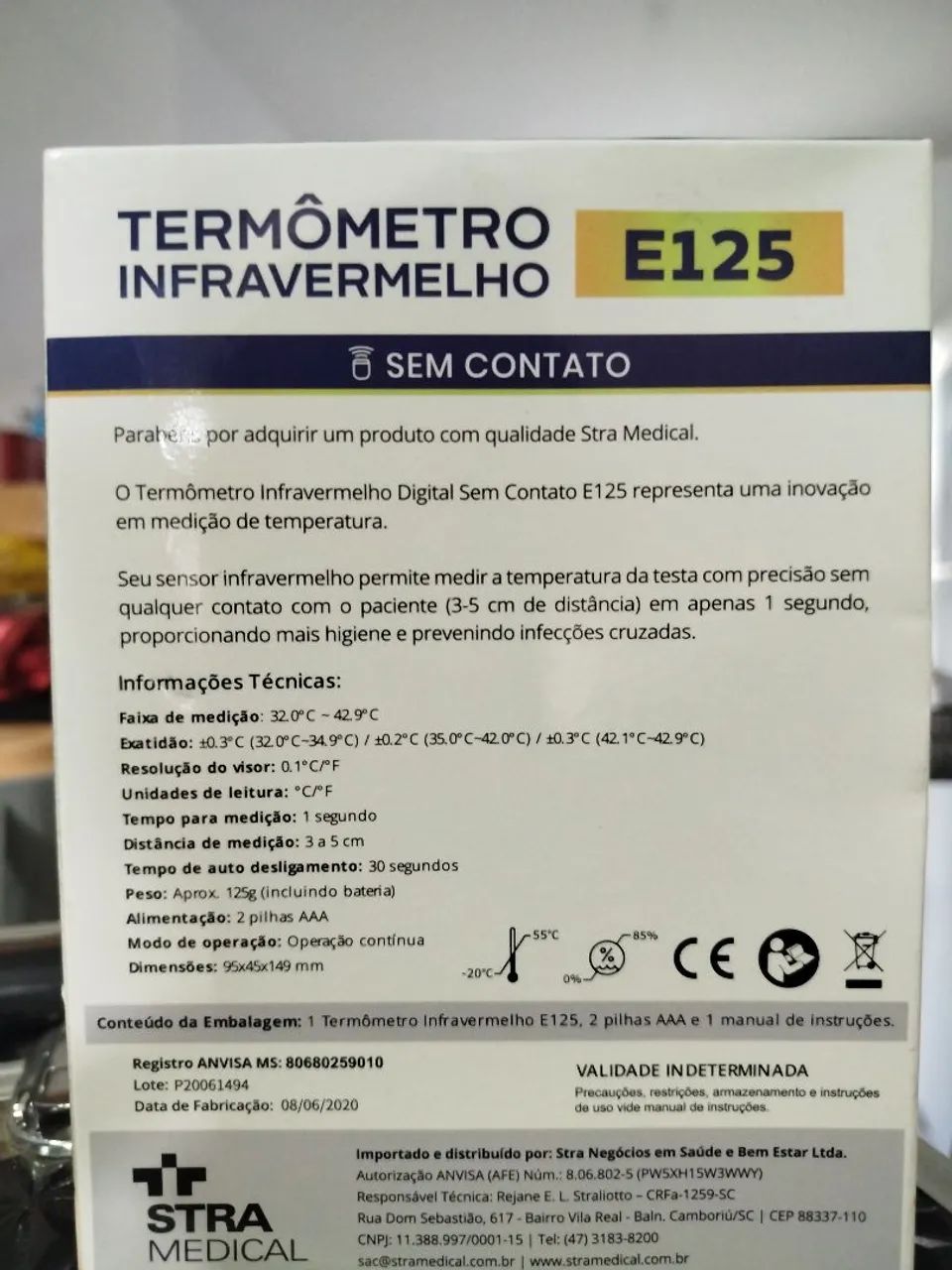 Termômetro infravermelho  - Foto 2