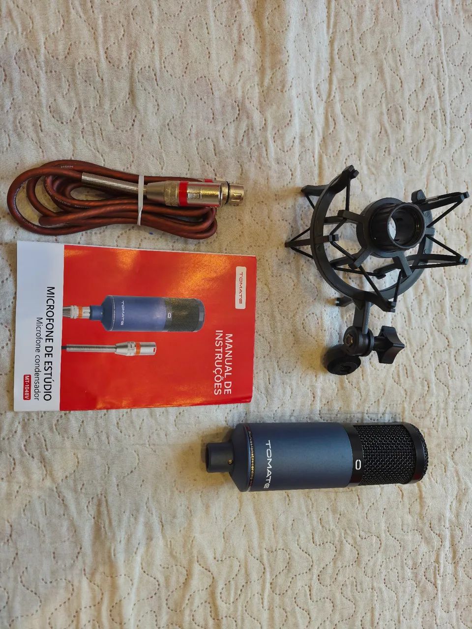 Microfone Condensador com Fio - TOMATE MT-1048V - Foto 3