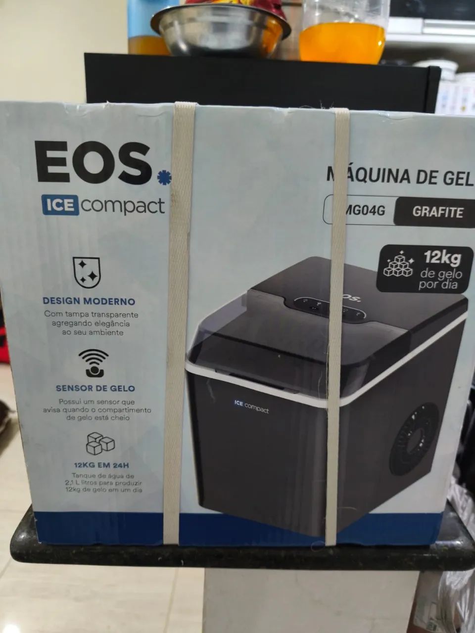 Máquina de Gelo EOS Ice Compact Nova Lacrada - Compacta e Moderna - Foto 2