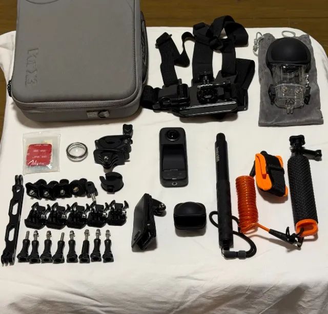 ? Insta360 + Kit Completo de Acessórios | Estado de Nova!