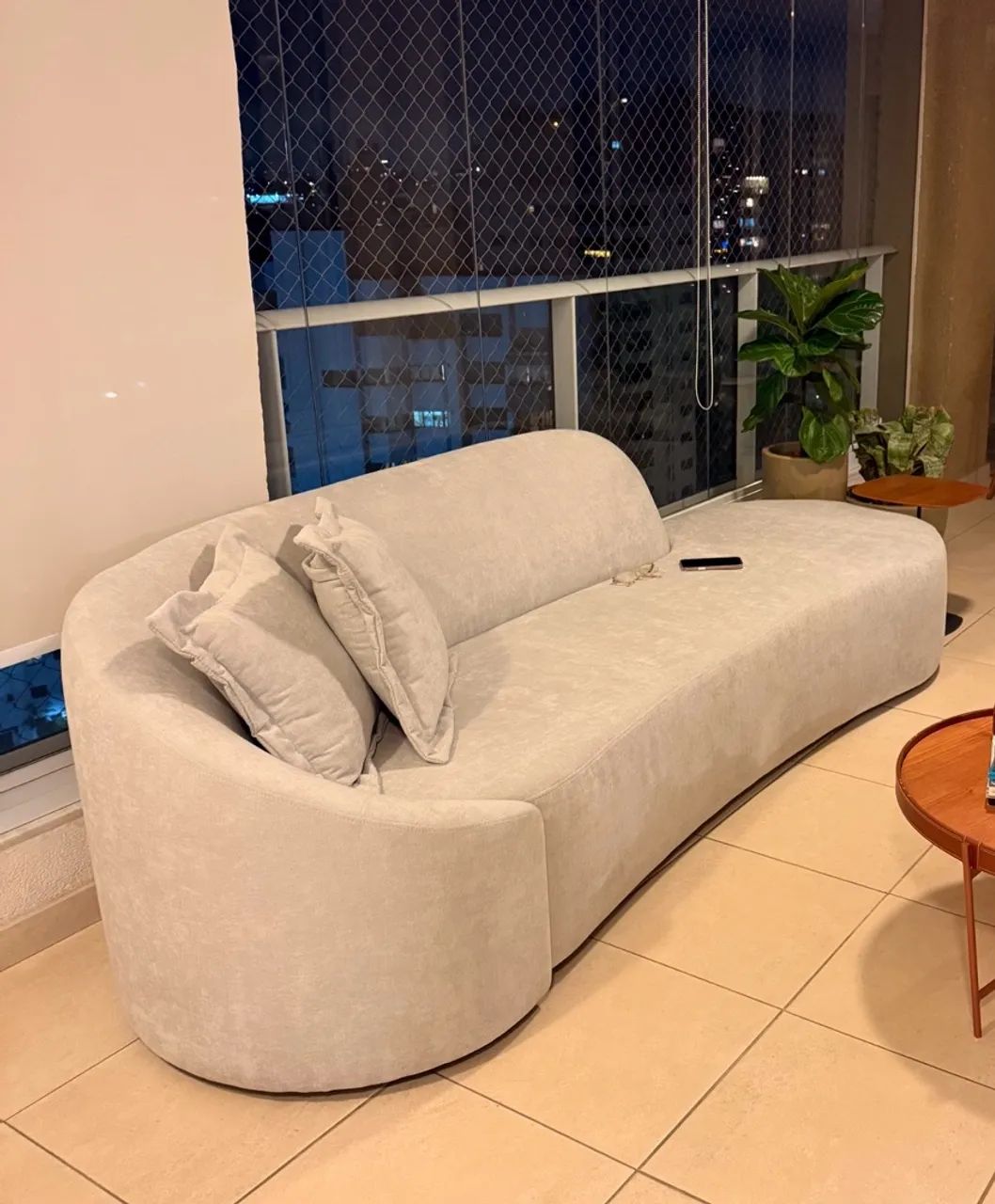 Sofá orgânico semi novo - Foto 3
