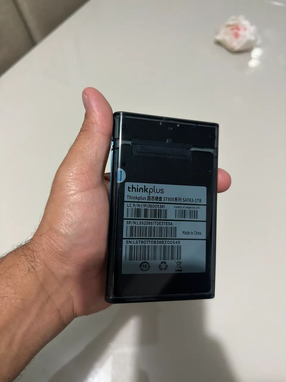 Sdd 1TB LENOVO THINKPLUS  COM CASE USB 3.0 - Foto 5