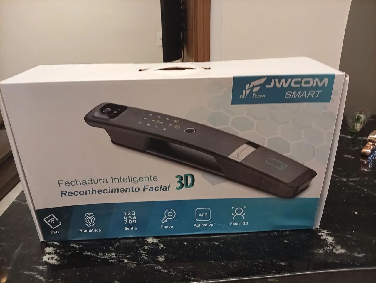 Fechadura inteligente com câmera wi-fi  - Foto 2