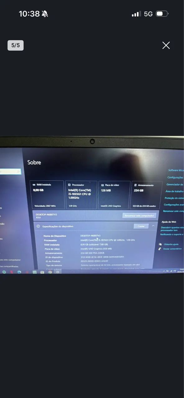 Notebook Lenovo 