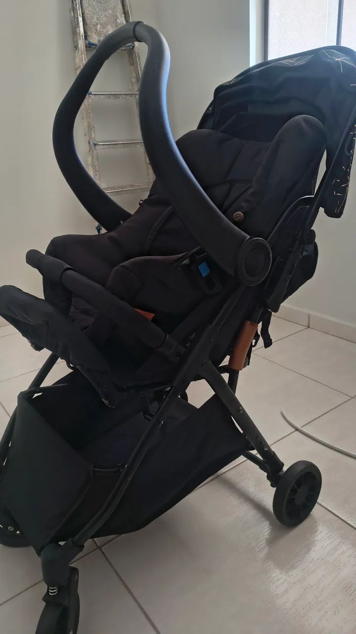 Carrinho de Bebê + bebê conforto Galzerano - Foto 4