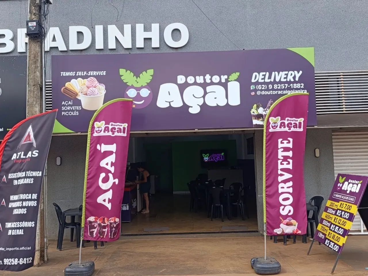 Loja de açaí 