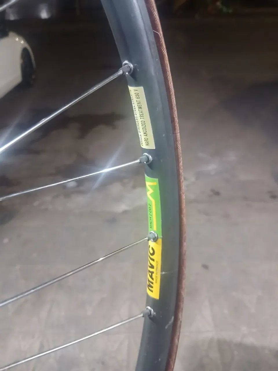 Rodas speed aro 650 tubular  - Foto 4
