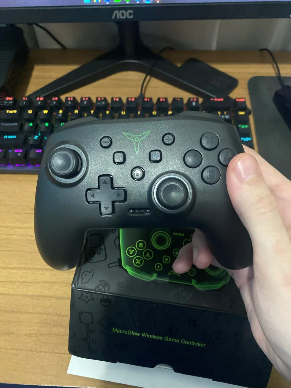controle NOVO para pc e console  