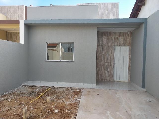 Casa com 74m2 com suite nova Itbi e registro incluso varzea grande costa verde - Foto 2