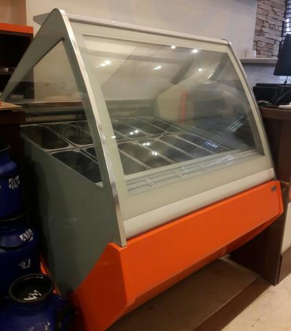Vitrine para sorvetes