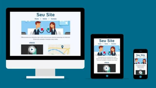 Criação de Sites responsivos e lojas virtuais