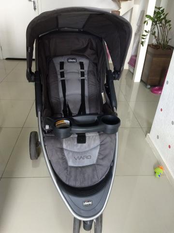 Carrinho de bebê - Chicco Viaro - Foto 2
