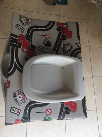 Banheira bebê plástica luxo * - Foto 2