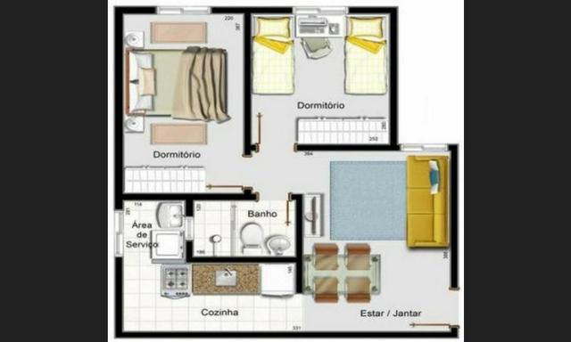 Lindo apartamento de 2/4 Vila Olimpia - Foto 8