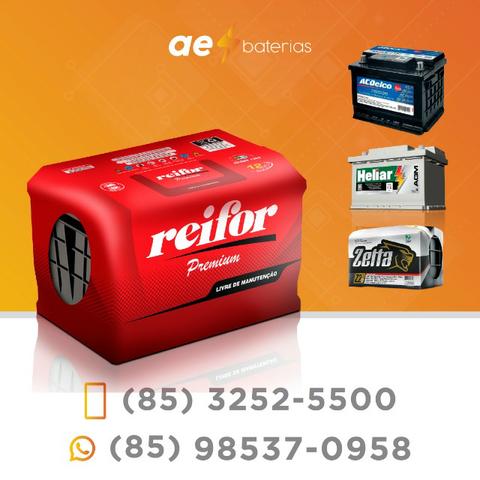 Bateria 60Ah com entrega em toda a cidade
