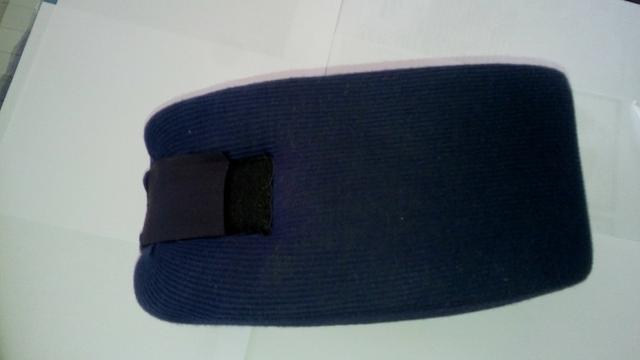 Colar Cervical Noturno de Espuma Azul Marinho